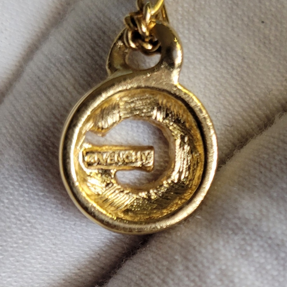 Givenchy G Rhinestone Necklace - Picture 9 of 9